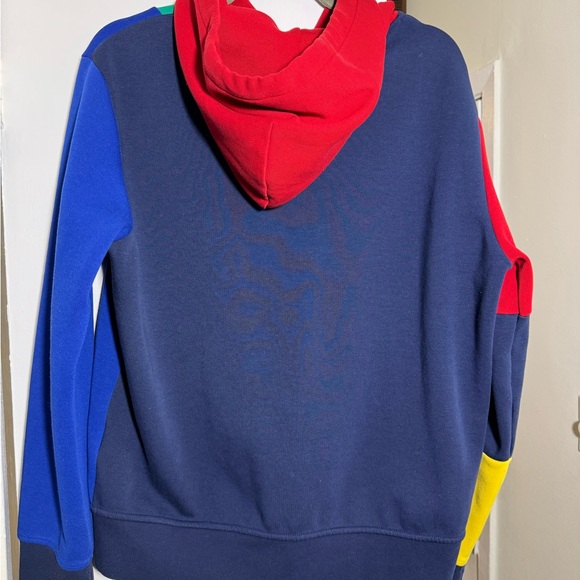 Polo Ralph Lauren Navy Double Knit Logo Hoodie & Jogger Pant Set - Picture 5 of 5